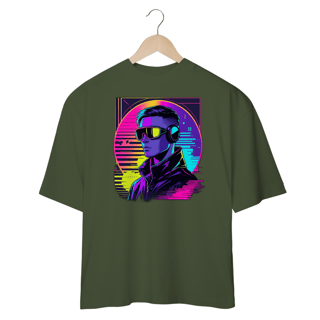 Nome do produto Camiseta Oversized 100% Algodão - Cyberpunk 