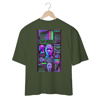 Nome do produto Camiseta Oversized 100% Algodão - Sou um NPC