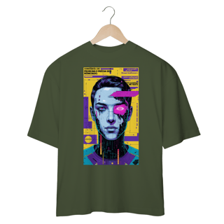 Nome do produto Camiseta Oversized 100% Algodão - O Algoritmo Me Veste