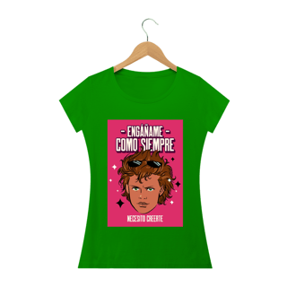 Nome do produto Camiseta Enganame Baby Long 100% Algodão