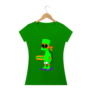 Nome do produto Camiseta Bart Simpson Baby Long 100% Algodão