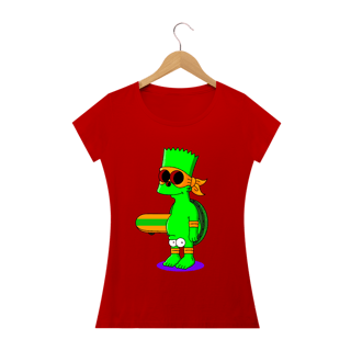 Nome do produto Camiseta Bart Simpson Baby Long 100% Algodão