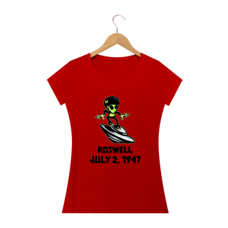 Nome do produto Camiseta Roswell E.T Baby Long 100% Algodão