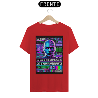 Nome do produto Camiseta PREMIUM 100% Algodão - NPC Consciente