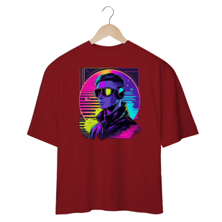 Nome do produto Camiseta Oversized 100% Algodão - Cyberpunk 