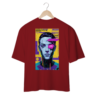 Nome do produto Camiseta Oversized 100% Algodão - O Algoritmo Me Veste