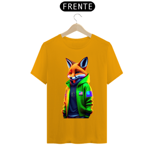 Nome do produtocamiseta t-shirt clássic com raposa style