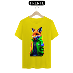 Nome do produtocamiseta t-shirt clássic com raposa style