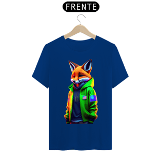 Nome do produtocamiseta t-shirt clássic com raposa style