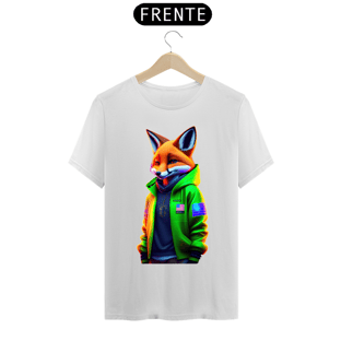 Nome do produtocamiseta t-shirt clássic com raposa style
