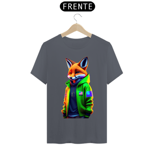 Nome do produtocamiseta t-shirt clássic com raposa style