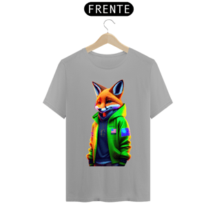 Nome do produtocamiseta t-shirt clássic com raposa style