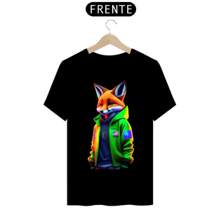 Nome do produtocamiseta t-shirt clássic com raposa style