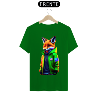 Nome do produtocamiseta t-shirt clássic com raposa style