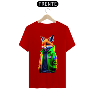 Nome do produtocamiseta t-shirt clássic com raposa style