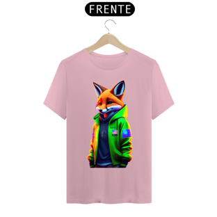 Nome do produtocamiseta t-shirt clássic com raposa style