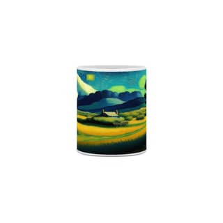 Nome do produto caneca estampa van gogh