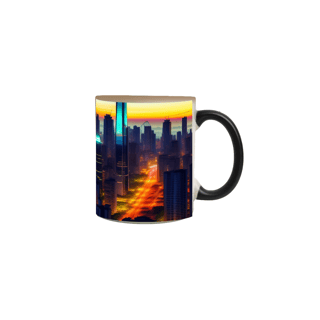 Nome do produto caneca paisagem cidade