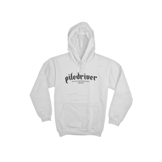 Nome do produto Moletom com touca Piledriver Classic - Branco