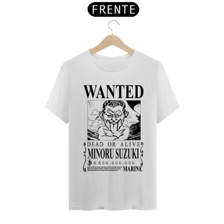 Nome do produto Camiseta Wanted Minoru Suzuki 