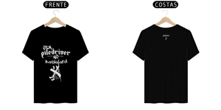 Nome do produto Camiseta Sem Piledriver no Backyard - Preta