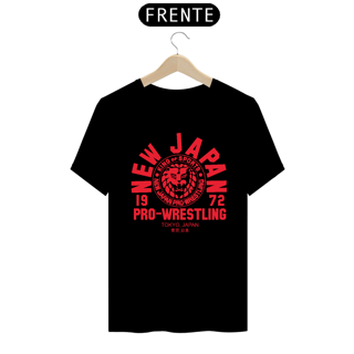 Nome do produto Camiseta New  Japan  Pro-Wrestling 1972 RED