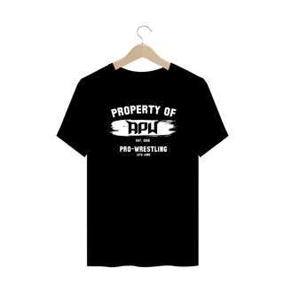 Nome do produto Camiseta Plus Size Property of APW