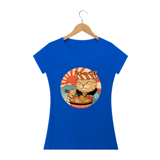 Nome do produto T-Shirt Quality Gato Samurai