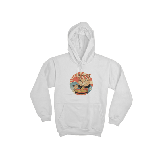 Moletom Canguru Gato Samurai