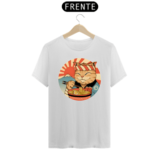 Nome do produto Camiseta Prime Gato Samurai