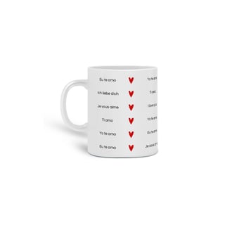 Caneca - Eu te amo