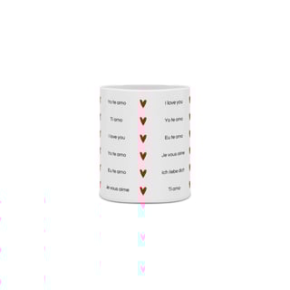 Nome do produto Caneca - Eu te amo