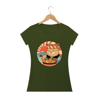 Nome do produto T-Shirt Quality Gato Samurai