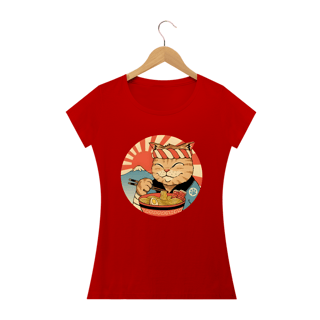 Nome do produto T-Shirt Quality Gato Samurai
