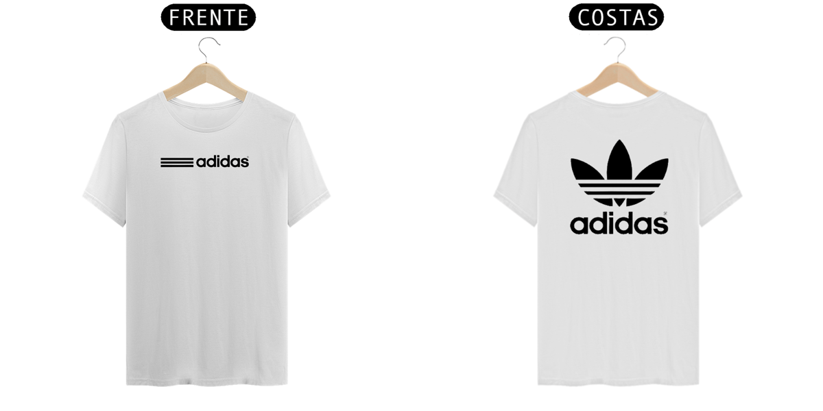 Nome do produto: camisa logo adidas