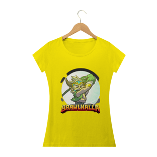 Nome do produtoCAMISA FEMININA BABY LONG CLASSIC - TEMA BRAWLHALLA