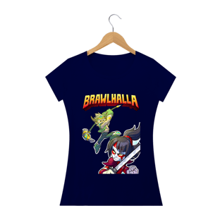 Nome do produtoCAMISA FEMININA BABY LONG QUALITY - TEMA BRAWLHALLA