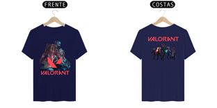 Nome do produtoCAMISA T-SHIRT CLASSIC - TEMA: VALORANT