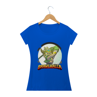 Nome do produtoCAMISA FEMININA BABY LONG CLASSIC - TEMA BRAWLHALLA