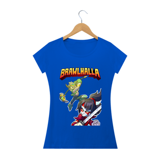 Nome do produtoCAMISA FEMININA BABY LONG QUALITY - TEMA BRAWLHALLA