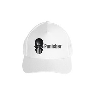 Nome do produtoBoné Americano com tela - Punisher