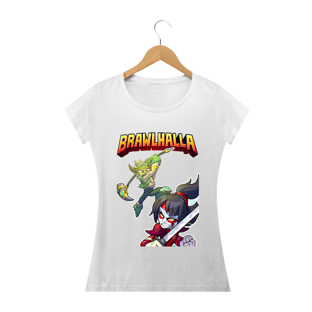 Nome do produtoCAMISA FEMININA BABY LONG QUALITY - TEMA BRAWLHALLA
