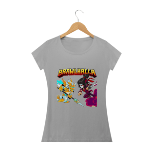 Nome do produtoCAMISA FEMININA BABY LONG CLASSIC - TEMA BRAWLHALLA
