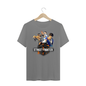 CAMISA T-SHIRT PLUS SIZE -  STREET FIGHTER