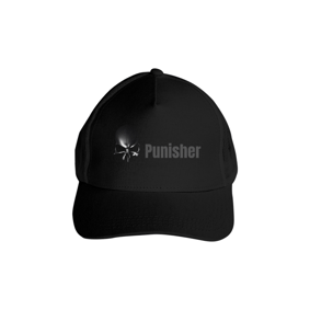Boné Americano com tela - Punisher