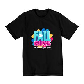 CAMISA QUALITY INFANTIL (2 A 8) - TEMA: FALL GUYS