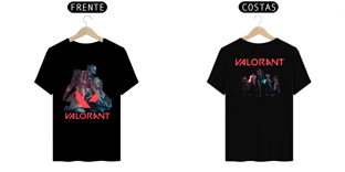 Nome do produtoCAMISA T-SHIRT CLASSIC - TEMA: VALORANT
