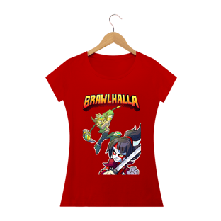 Nome do produtoCAMISA FEMININA BABY LONG QUALITY - TEMA BRAWLHALLA