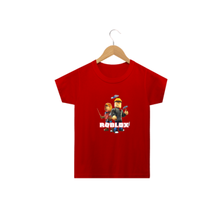 Nome do produtoCAMISA CLASSIC INFANTIL - TEMA: ROBLOX