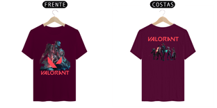 Nome do produtoCAMISA T-SHIRT CLASSIC - TEMA: VALORANT